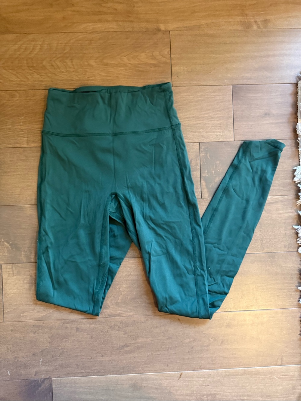 Fabletics Forest Green High-Rise Leggings